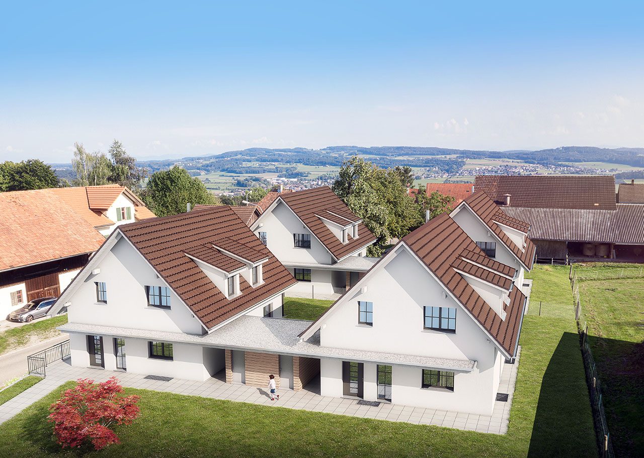 Neubau Einfamilienhäuser in Wetzikon bei Frauenfeld